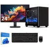 Image de Sedatech Pack Mini-PC Evolution Watercooling ITX   Intel i9-14900K   32Go DDR5   2To SSD M.2   Windows 11   Moniteur 24''