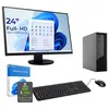 Image de Sedatech Pack Mini-PC Professionnel ITX   Intel i5-12400   16Go RAM   1To SSD M.2   DVD-RW   Windows 11   Moniteur 24''