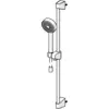 Image de Hansa, Pommeau de douche, world of office Kit de barre murale HANSABASICJET 650mm vc (44780213) (1 Type de jet, 15 l/min)