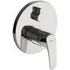 Image de Hansa, Robinetterie de salle de bains, Hansapinto Set de finition pour baignoire + douche, mono levier/poignée
