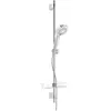 Image de Hansa, Système de douche, Hansabasicjet Style Set de douche à barre murale, montage mural, 3 jets, 920 mm, chromé