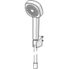 Image de Hansa, Pommeau de douche, Hansabasicjet Style Set de douchette à main, montage mural, 1 jet, chromé (1 Type de jet, 18 l/min)