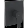 Image de Hansa, Robinetterie de salle de bains, Twist Mitigeur monocommandé pour douche, set de finition, pour corps de base Bluebox noir mat