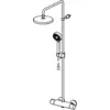 Image de Hansa, Système de douche, Micra Système de douche avec thermostat noir mat