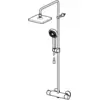 Image de Hansa, Système de douche, Armaturen GmbH Système de douche Hansamicra avec douche therm. KBR 20cm HBR d 95mm chrome