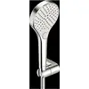 Image de Hansa, Pommeau de douche, VIVA Garniture de douche à main, douchette à 3 jets, flexible de douche 1750mm, 44170220 (3 Types de jets, 12 l/min)