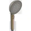 Image de Hansa, Pommeau de douche, aurelia - set douchekop, douchehouder en doucheslang, 3 jets, geslepen brons (3 Types de jets, 12 l/min)