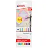 Image de Edding, Écriture + dessin, Feutre de coloriage Colourpen Fine 1200 'Pastel' 5+1 (6x)