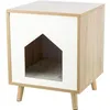 Image de Abri TRIXIE Isa Aspect bois 40 50 40 cm Brun clair