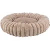 Image de Trixie Hondenmand Lonni Rond Lichtbruin - 60X60X13 Cm (Chat, Chien), Panier pour chien + chat