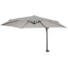 Image de Parasol de mur Casoria déporté, pour balcon ou terrasse, 3m inclinable sable