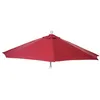 Image de Toile de rechange pour parasol semi-circulaire Parla 270cm UV 50+ 3kg bordeaux