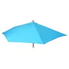 Image de Toile de rechange pour parasol semi-circulaire Parla, 270cm UV 50+ 3kg turquoise