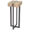 Image de Porte-plante MENDLER HWC-A15 sapin massif rustique 100x32x32cm
