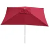 Image de Toîle de remplacement pour Parasol Florida 3x4m polyester 6kg bordeaux