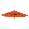 Image de Toile de rechange pour parasol MENDLER HWC-C57, Ø4m polyester 3kg terre cuite