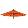 Image de Toile pour parasol de gastronomie en bois MENDLER HWC-C57, Ø3m polyester 3kg terre cuite