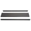 Image de Set de finition pour brise-vue WPC Sarthe, profil de finition 90cm, anthracite