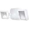 Image de fonctionnant sur batterie: pour mur - Battery LED Spotlight Double / 10 W - 6 V - blanc froid - 4000 K - Matériau: Acrylnitril-Butadien-Styrol-Copolymer (ABS) - IP54}