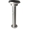 Image de d'extérieure ENDURA STYLE SOLAR DOUBLE CIRCLE pour mur 6W blanc chaud - 3000K - IP44}