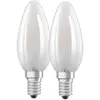 Image de Osram, Ampoule, Retrofit Classic (E14, 470 lm, 2x)