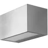 Image de LEDVANCE SMART+ WI-FI BRICK ST RGBW 14 - 5 cm - applique murale LED à intensité variable gris foncé avec boîtier en acier inoxydable de haute qualité - carrée - contrôle des couleurs - 14W - 3000K - 600lm - IP44}