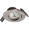 Image de LEDVANCE Spot: adapté à plafond - GU10 - RECESS DOWNLIGHT TWISTLOCK GU10 / 4 - 30 W - 220 240 V - angle de rayonnement: 36 - Blanc chaud - 2700 K - matériau de corps: aluminum - IP20}