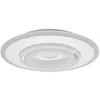Image de LEDVANCE ORBIS RUMOUR SMART+ WiFi - Ø 50cm - plafonnier LED rond dimmable pour l'intérieur - 32W - température de couleur 2700 - 6500K - 3300 lumen - 2 LED RGB module - luminaire design - blanc}