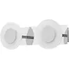 Image de Ledvance, Plafonnier, Smart+ wall Orbis Wave IP44 TW 32cm Chrome 2x5W 1000Lum (700 lm)