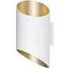 Image de LEDVANCE ORBIS CYLINDRO SMART+ Wi-Fi luminaire - luminaire mural intérieur LED à gradation - 12W - température de couleur 3000-6500K - 600 lumens - noir/cuivre - cylindre avec découpes asymétriques - 20x12cm}