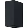 Image de Ledvance, Éclairage d'extérieur, Endura Classic Square UpDown noir (GU10, IP44)