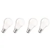 Image de OSRAM Lot de 4 Ampoules LED B22 standard dépolie 9 W équivalent a 60 W blanc chaud