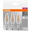 Image de Equipements Pour Luminaire Osram - Led Retrofit Classic B 4w/840 230v E14 Pack De 3 Pcs - 4058075819719