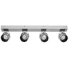 Image de LEDVANCE DECOR SPOT JUPITER 22W - 730lm - argent - spot - têtes réglables - utilisation polyvalente - spot intérieur - lumière chaude - optique de haute qualité - montage facile.}
