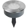 Image de LEDVANCE ENDURA HYBRID INGROUND Applique extérieure hybride - 1W - 70lm - lumière blanc chaud - 3000K - inoxydable - IP44 & IP67 - solaire et réseau.}