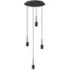 Image de Osram, Suspension, Pendelleuchte Decor Needle Pendant Plate 4xE27 Dark Grey 4058075848481 (E27)