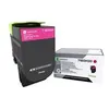 Image de Lexmark X417 - À rendement élevé - magenta - original - cartouche de toner LCCP - pour Lexmark CS417dn, CS517de, CX417de, CX517de