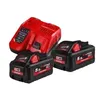 Image de Pack de 2 batteries 18V M18 HNRG HIGH OUTPUT  5,5 Ah+ chargeur M12-18 FC - MILWAUKEE TOOL - 4933464713