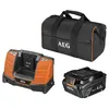 Image de Batterie Pro Lithium 18V AEG - 4,0 Ah - L1840SHD - Chargeur - Sac - SETL1840SHD