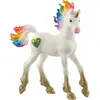 Image de Schleich Poulain licorne arc-en-ciel
