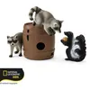 Image de Jeu - SCHLEICH - WILD LIFE - Ratons laveurs et mouffette - Multicolore - 3 à 8 ans