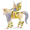 Image de Fée Sera avec la licorne aux fleurs - 70565