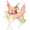 Image de Figurines Bayala : Fée Feya et une licorne ailée Schleich