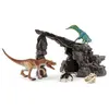 Image de Kit de dinosaures avec grotte - 41461