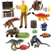 Image de Set de Jeu Calendrier de l'avent Dinosaurs avec Figurine de Luis Schleich Multicolore
