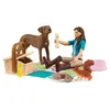 Image de Figurine Mini Monde   Lisa prépare son pique-nique