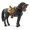 Image de Figurine Jument pure race espagnole avec selle et bride