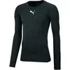 Image de Puma, Hommes, T-shirt de sport, T-shirt Baselayer LIGA LS-655920 (XL), Noir, XL
