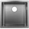 Image de hansgrohe, Évier, HG Evier sous plan 400 S719-U400 inox (Éviers à poser, 45 cm, 45 cm)