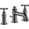 Image de Axor, Robinetterie de salle de bains, MONTREUX Mélangeur lavabo 3 trous 30, vidage à tirette, saillie 142mm